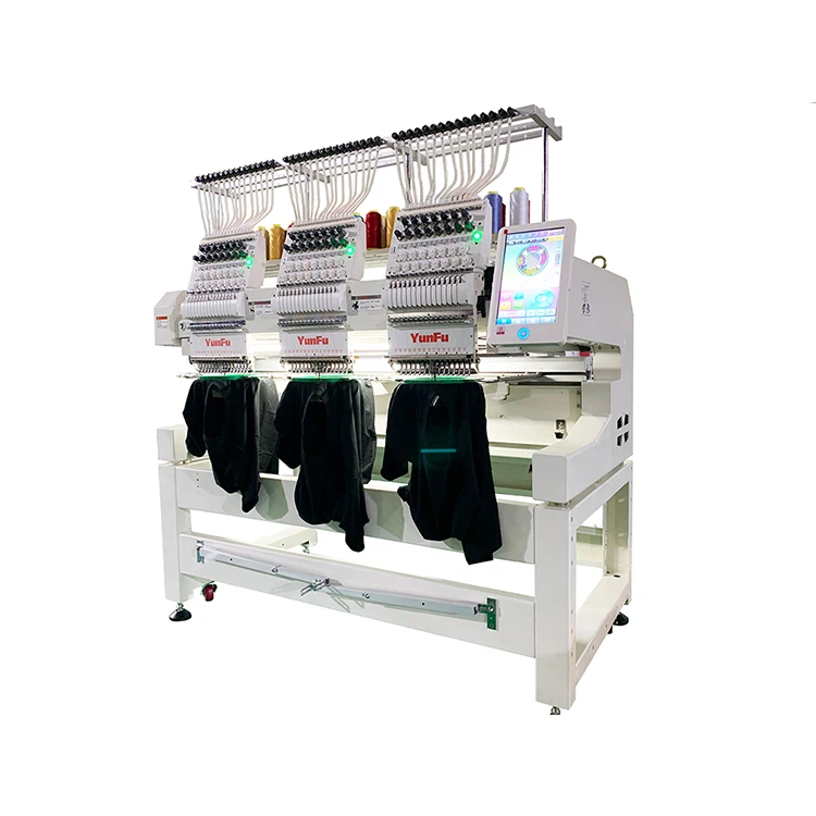 Monogramový vyšívací stroj 3 hlavy