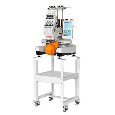 Mini vyšívací stroj na čepice s jednou hlavou